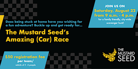 THE MUSTARD SEED’S AMAZING  (CAR) RACE