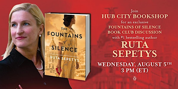 Book Club with NYT Bestselling Author, Ruta Sepetys!