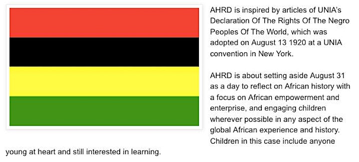 African History Reflection Day: The Global African People's Forum image
