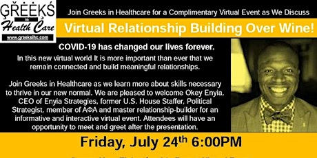 Greeks in Healthcare  - Virtual Relationship Build primary image