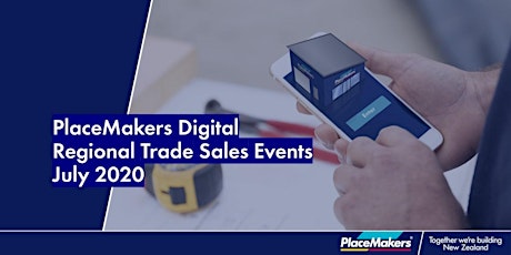 PlaceMakers Digital Regional Sales Event - Dunedin primary image