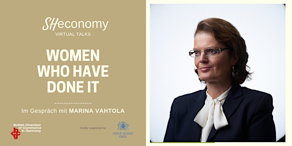 WOMEN WHO HAVE DONE IT: Im Gespräch mit Marina Vahtola
