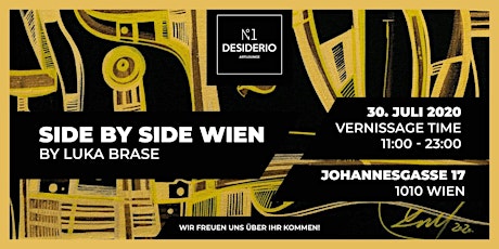 Side by Side Wien | The Exhibition of Luka Brase @ Desiderio N°1 Art Lounge primary image