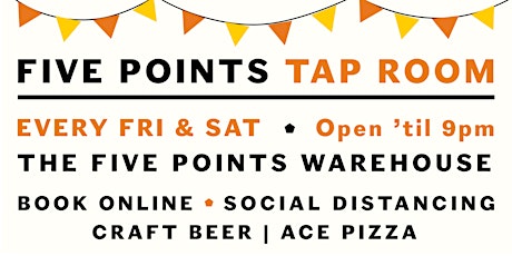 CANCELLED DUE TO BAD WEATHER: Five Points Mare Street Taproom - Saturday primary image