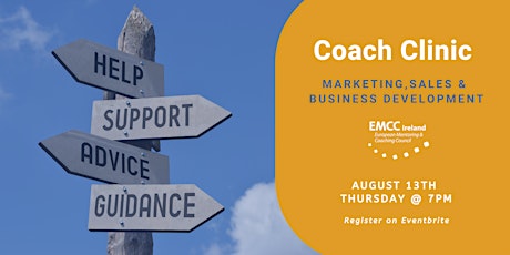 Coach Clinic - Marketing, Sales and Business Development primary image