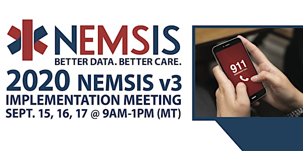 2020 NEMSIS v3 Implementation Meeting