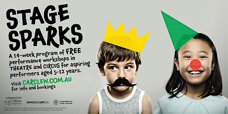 Stage Sparks Term 3 & 4 2020 | FREE Theatre & Circus Workshops | 14 weeks primary image