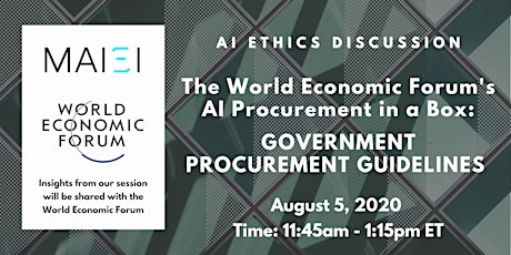 AI Ethics: The World Economic Forum's AI Procurement in a Box