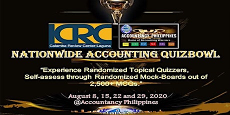 LCRC & Accountancy Philippines Nationwide Accounting Quiz Bowl primary image