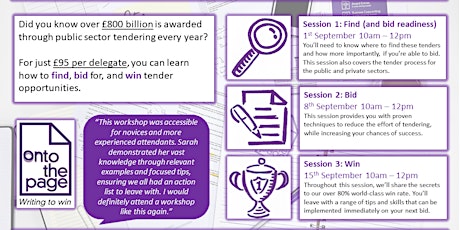 Online Tendering Masterclass primary image