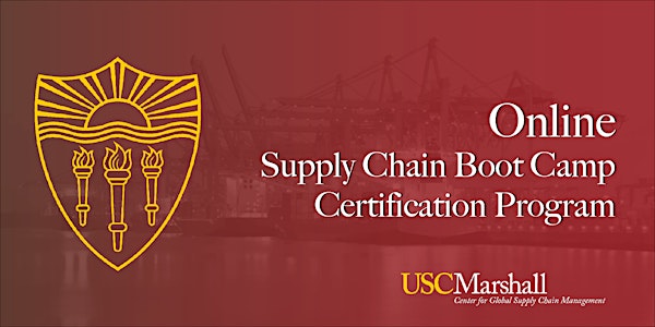 Online Supply Chain Bootcamp Certification Program