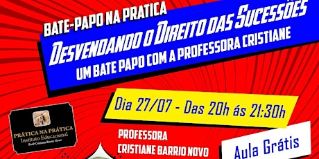 Imagem principal do evento AULA GRÁTIS - DESVENDANDO O DIREITO DAS SUCESSÕES.