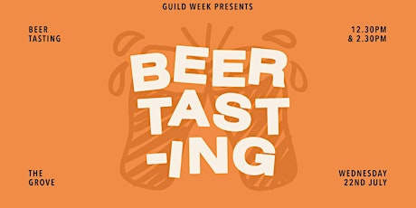 Guild Week: Beer Tasting primary image