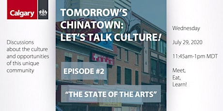 Tomorrow's Chinatown: Let's Talk Culture! #2 primary image