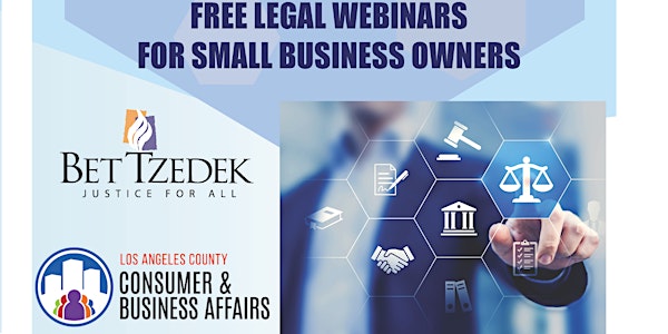 Free Legal Webinar for Small Business Owners - COMMERCIAL REAL ESTATE