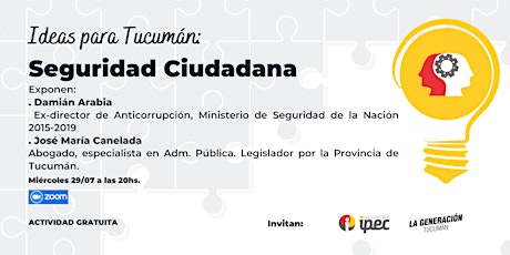 Imagen principal de Ideas para Tucumán: Seguridad Ciudadana