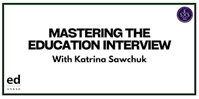 Image principale de Mastering the Education Interview