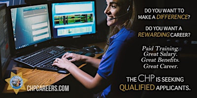 CHP Public Safety Dispatcher & Operator - Hiring NOW! (In Person Event) primary image