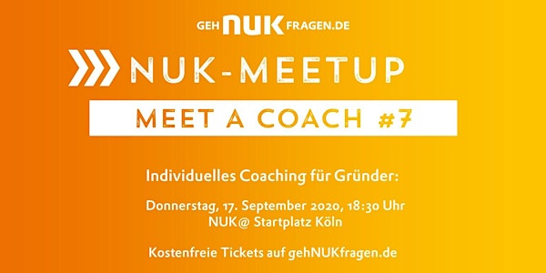 Meet a coach #7 | NUK-Meetup