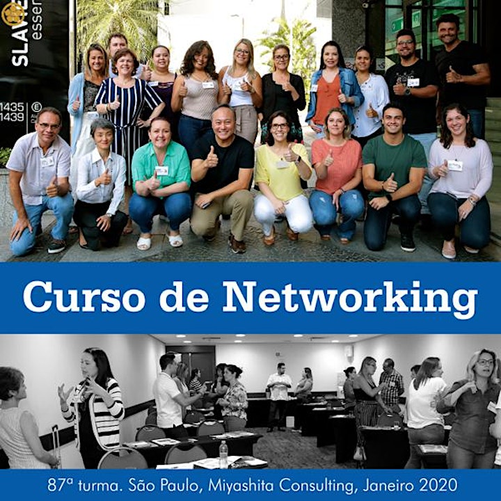 Imagem do evento Curso de Networking e Marketing Pessoal - 91ª turma. Em São Paulo, SP