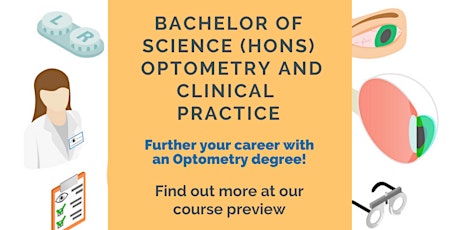 Primaire afbeelding van BSc (Hons) Optometry and Clinical Practice (OCP) Course Preview