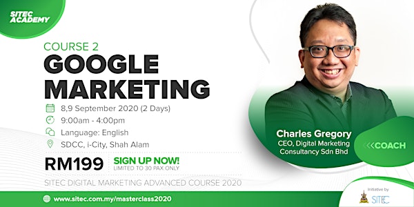 SITEC Digital Marketing Advanced Course 2: Google Marketing