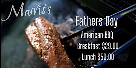 Primaire afbeelding van Mavis' kitchen Presents -  Fathers Day American BBQ