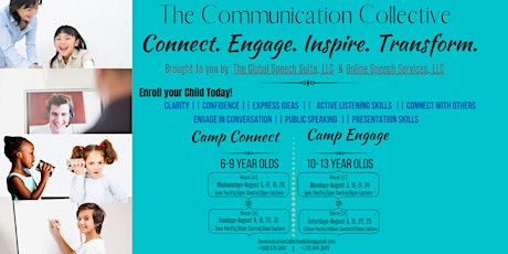 Public Speaking/Communicate with Confidence-Kids Online Camp-[6-9y.o.]- [B]