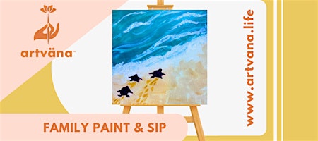 Artvana Kids and Family Paint Night at Dennys in Tumwater August 2025 image