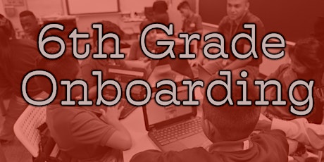 6th Grade Onboarding primary image