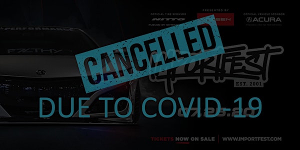 ImportFest 2020 - Cancelled due to Covid 19