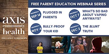 Parent Education Webinar Series primary image