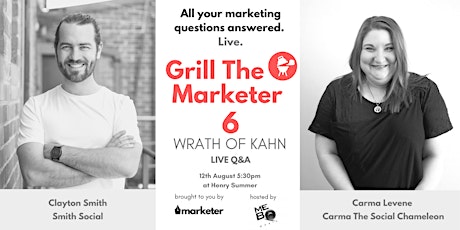 Grill The Marketer VI - The Wrath of Kahn | Live Marketing Q&A