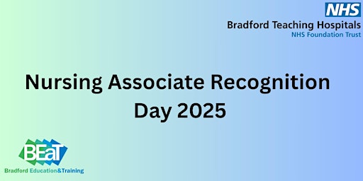 Imagen principal de Nursing Associate Recognition day