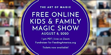 The Art of Magic: Free Virtual Online Family and Kids Magic Show primary image