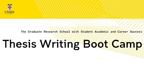 Thesis Writing Boot Camp primary image