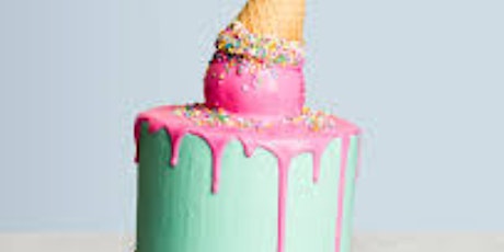 cake decorating: Ice cream drip cake primary image