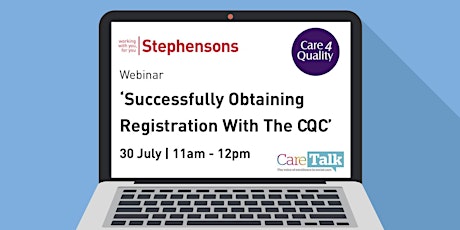 Successfully obtaining registration with the CQC primary image