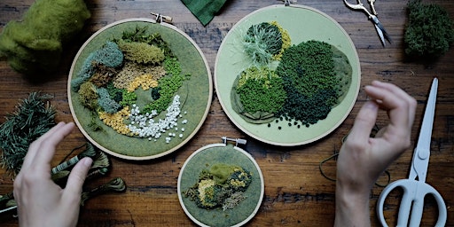 How to Make a Moss Embroidery Workshop  primärbild