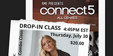 RME- Zoom Drop In Class With Stephanie Rutherford (Thursday, July 30th) primary image