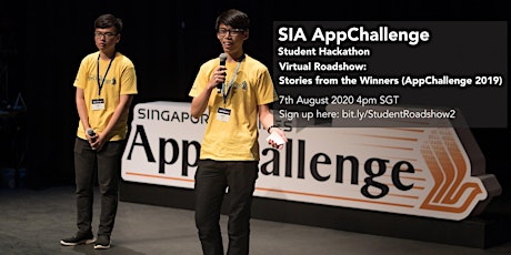SIA AppChallenge 2020 Student Track - Stories from the Winners