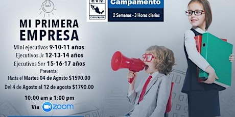 Imagen principal de Curso de Emprendimiento para niños y adolescentes "Mi primera Empresa"