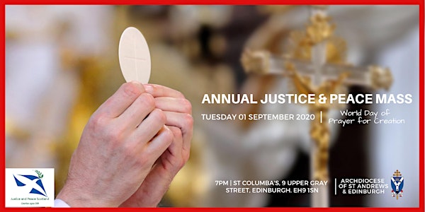 Justice and Peace Mass - World Day of Prayer for Creation