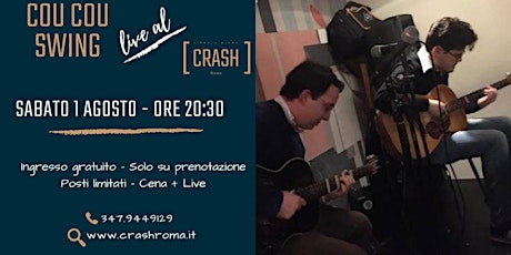 Immagine principale di Jazz Do It // Cou Cou Swing live al Crash Roma 
