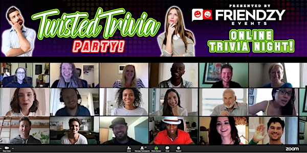 Twisted Trivia Night On Zoom