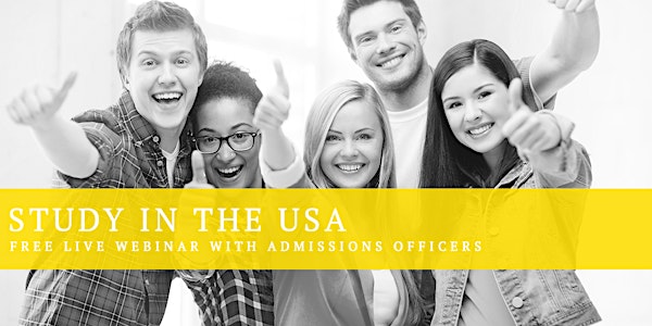 Study in the USA Webinar for South Asia