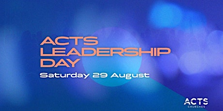 ACTS Leadership Day 2020 - Online primary image