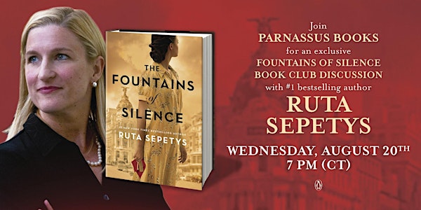 Book Club  Event for Fountains of Silence