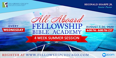 Imagem principal de “All Aboard to Bible Academy”  Fellowship Bible Academy (Summer 2020)