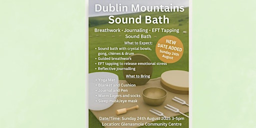 Image principale de Dublin Mountains Sound Bath